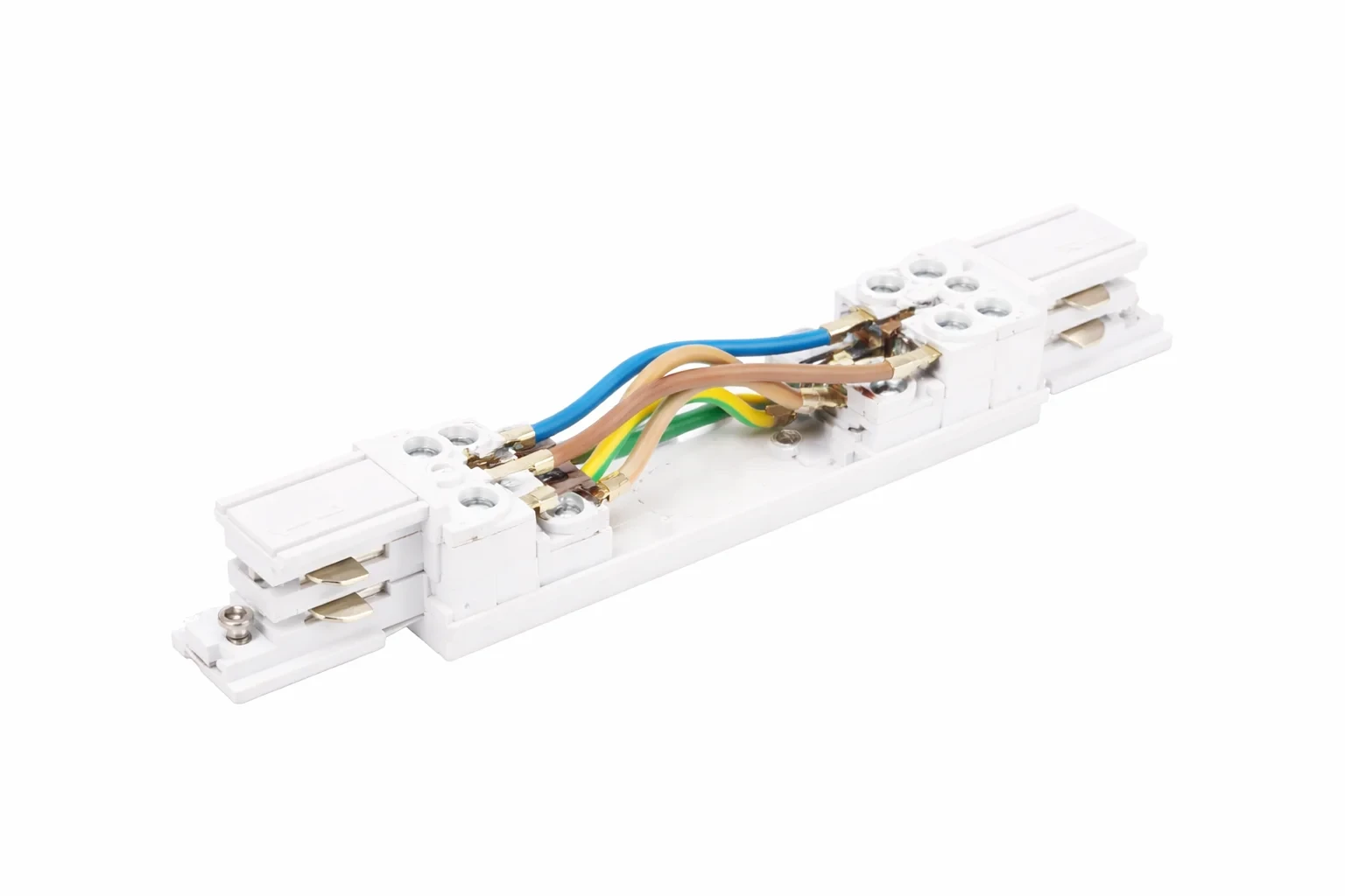3-fase spanningsrail middenvoeding, Wit