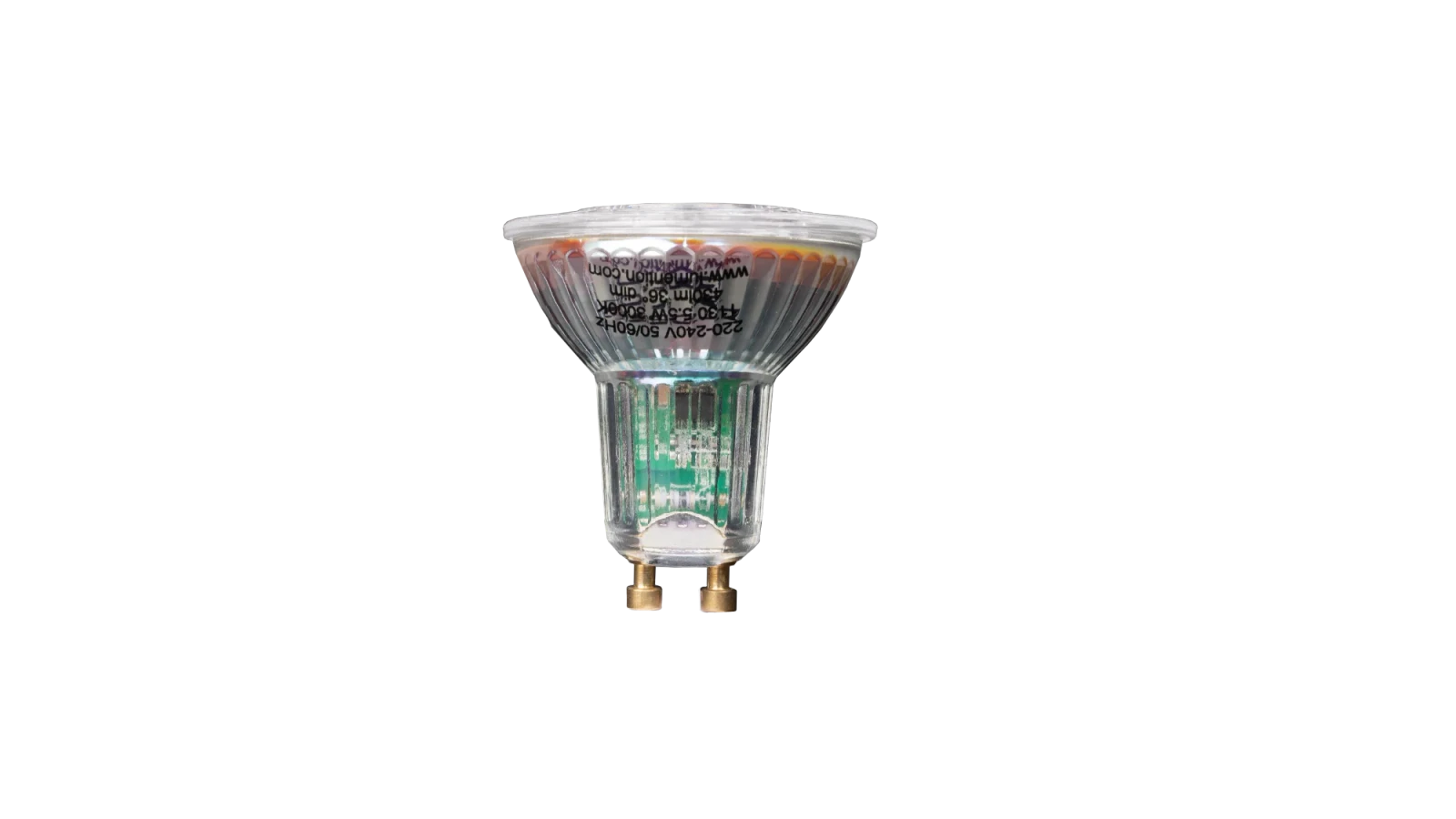 Dimbare GU10 LED Spot Set, 5.5W, 3000K, IP20, 10 stuks