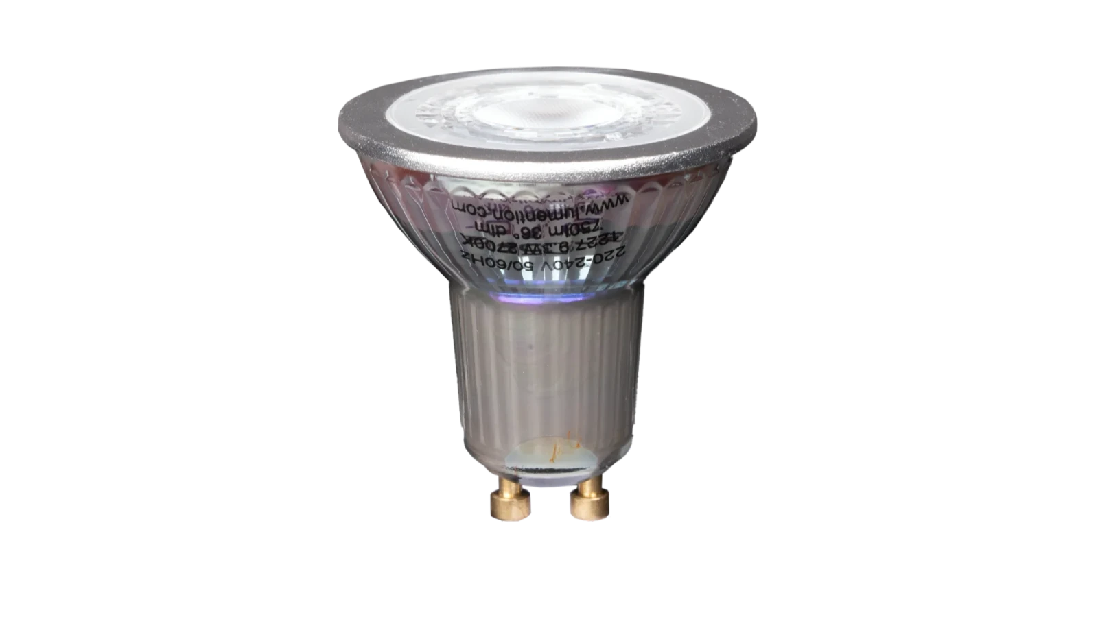Dimbare GU10 LED Spot Set, 9W, 3000K, IP20, 10 stuks