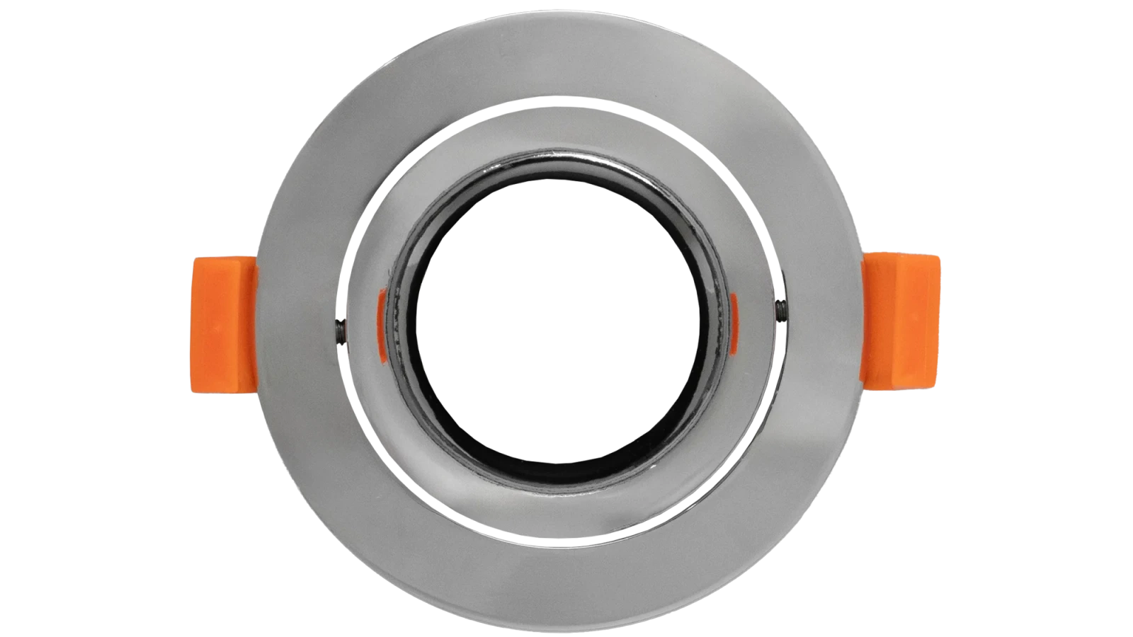 LED Inbouwspot Armatuur Set, Ø85xH22 mm, IP20, Rond, Kantelbaar 30°, Chroom, 6 stuks