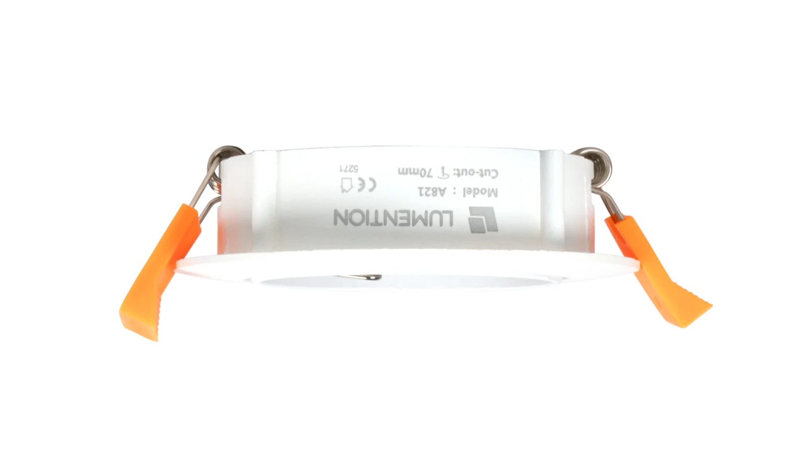LED Inbouwspot Armatuur Set, Ø82xH22 mm, IP20, Kantelbaar 30°, Wit, 6 stuks