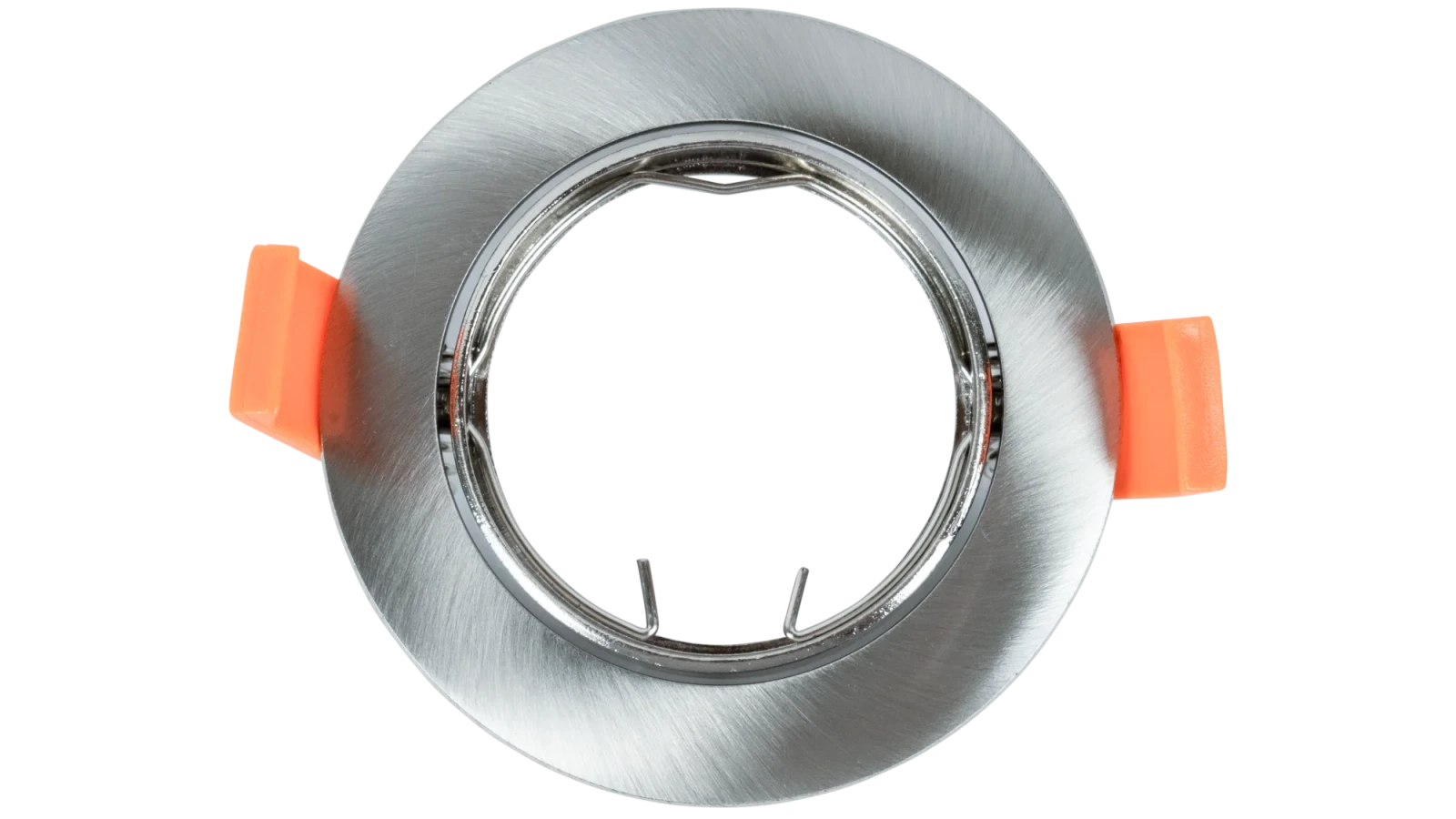 LED Inbouwspot Armatuur Set, Ø82xH22 mm, Kantelbaar 30°, Satijn Nikkel, 6 stuks