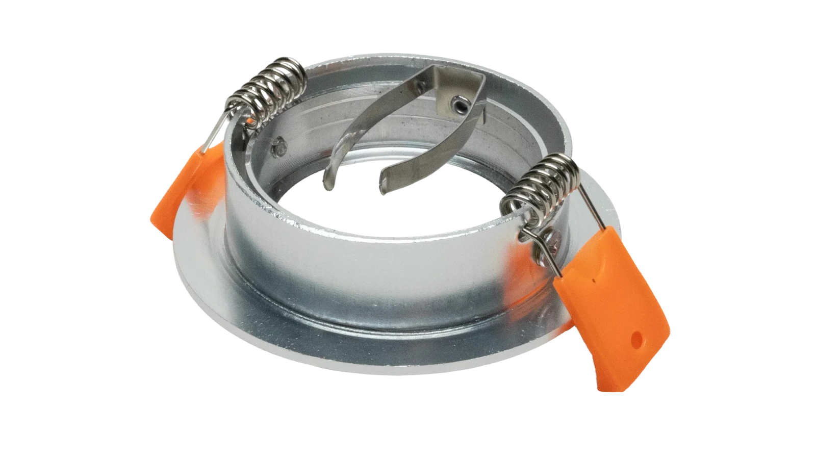 LED GU10 Inbouwspot Armatuur Set, Ø81xH24 mm, Kantelbaar, Geborsteld Aluminium, 6 stuks