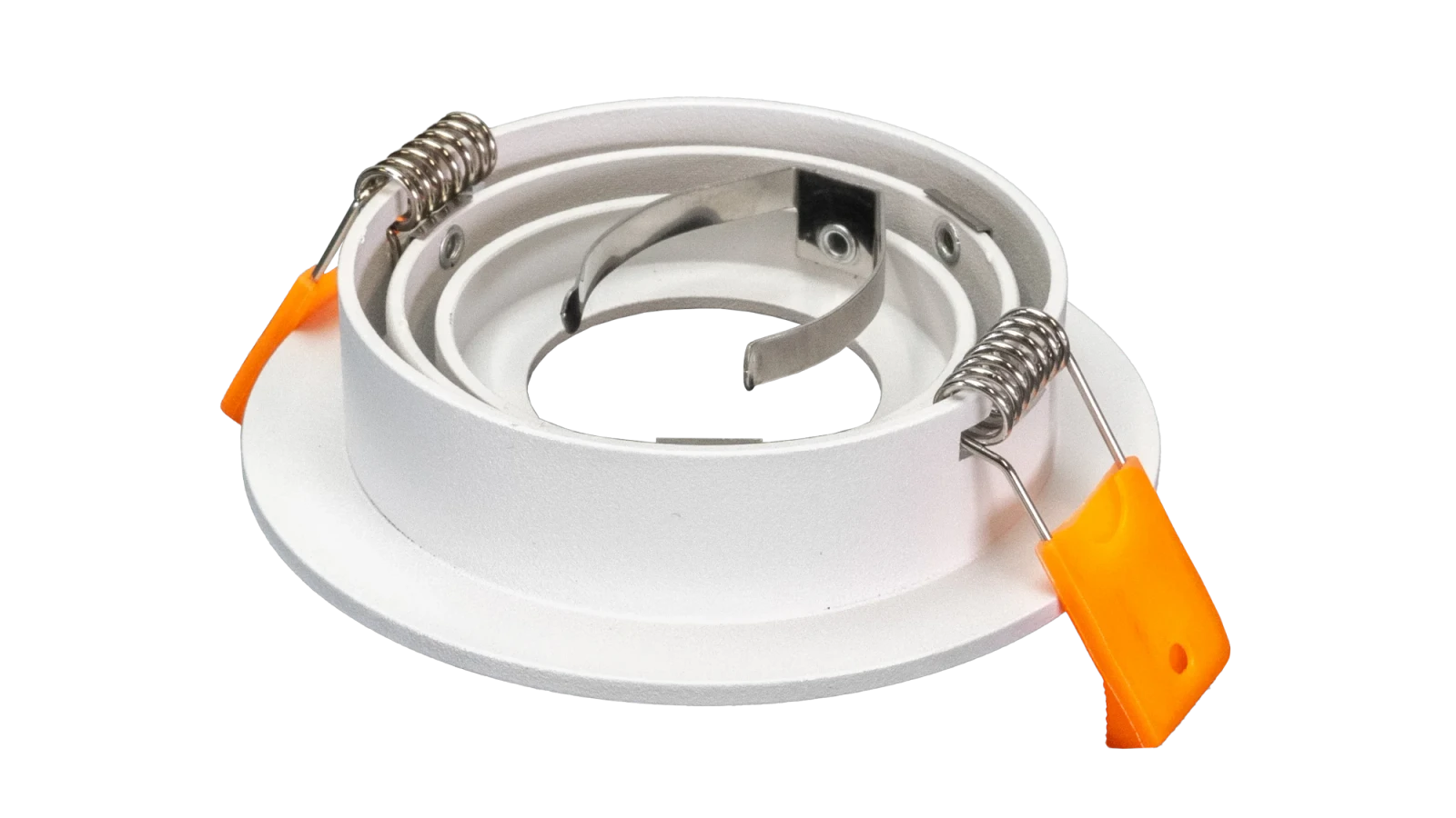 LED GU10 Inbouwspot Armatuur Set, Ø92xH23 mm, Kantelbaar, Wit, 6 stuks