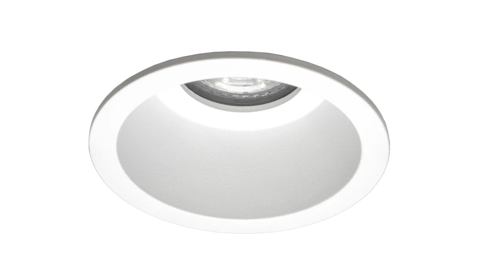 LED Inbouwspot Armatuur Set, Ø85xH50 mm, IP54, Rond, Wit, 6 stuks