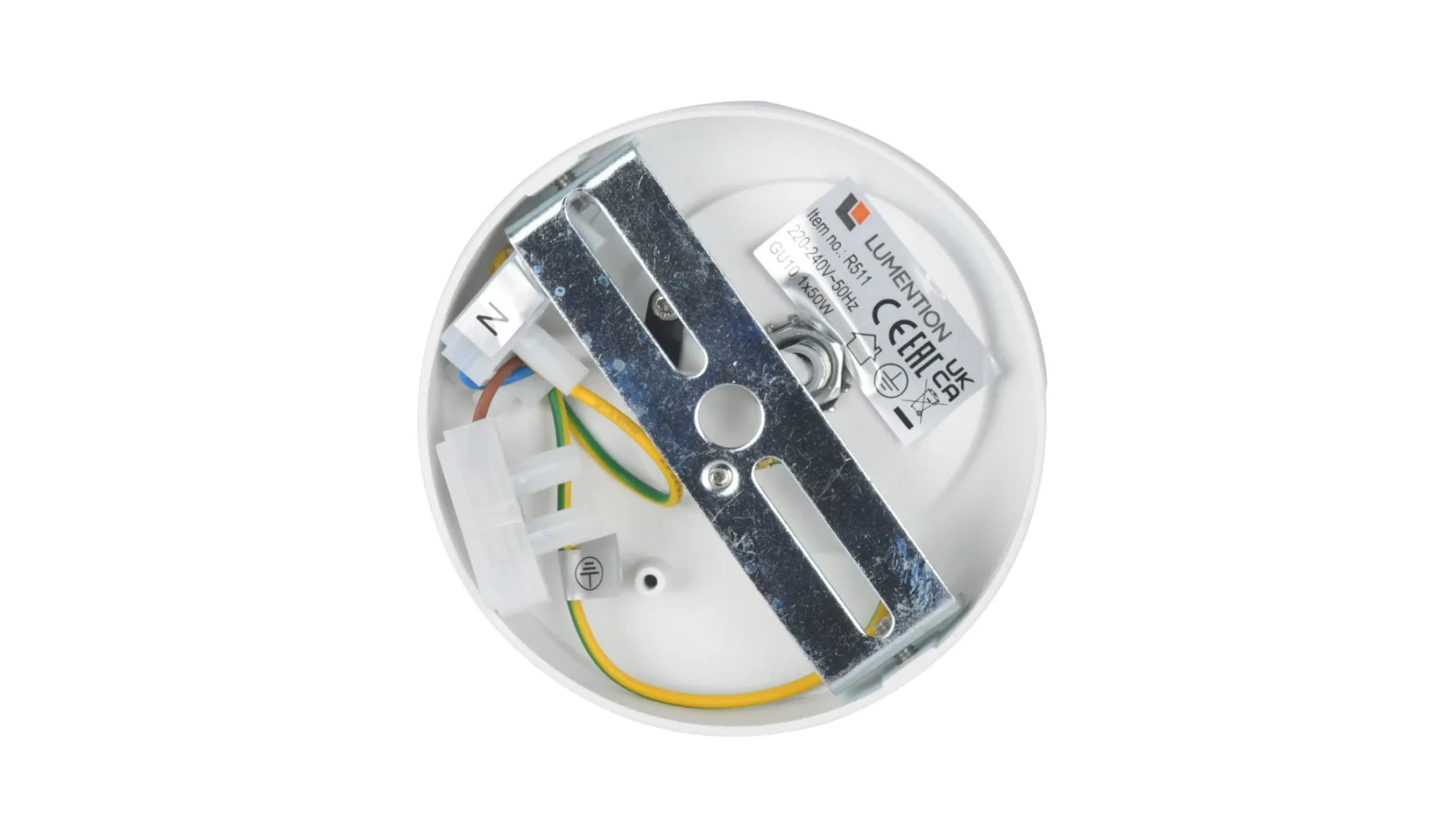 Opbouwspot NOVA R, GU10, Wit