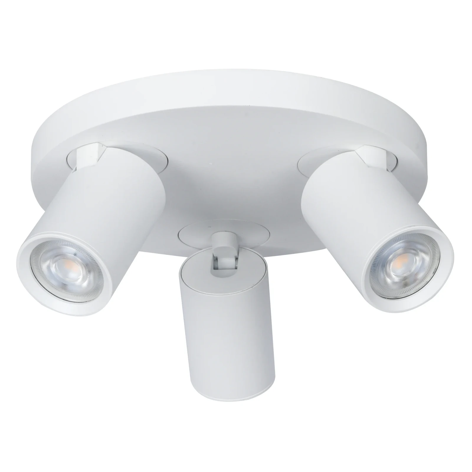 Plafondspot NOVA3 R, 3-Lichts, IP20, Wit