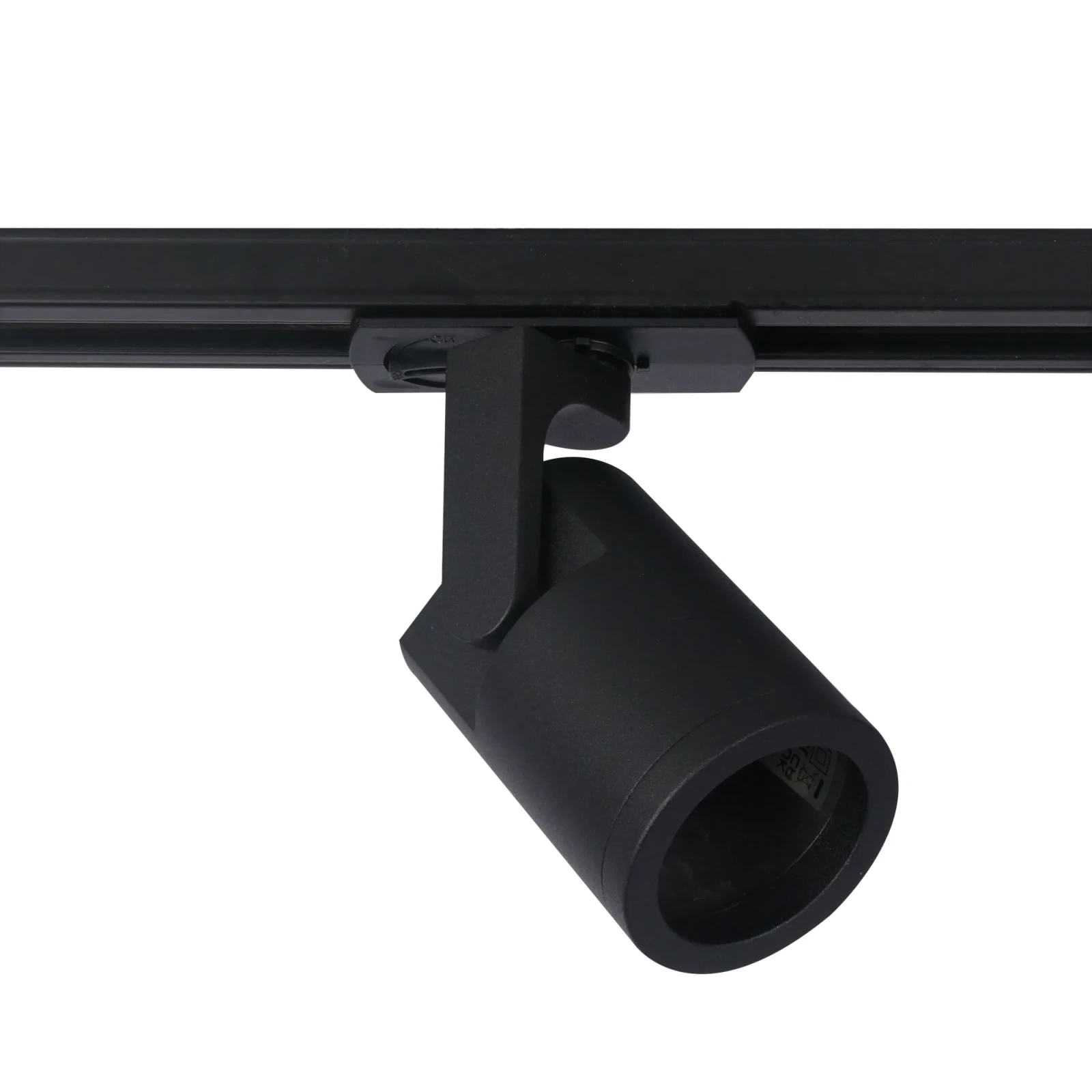 1-Fase LED Railspot, GU10, IP20, Ø60x90 mm, Zwart