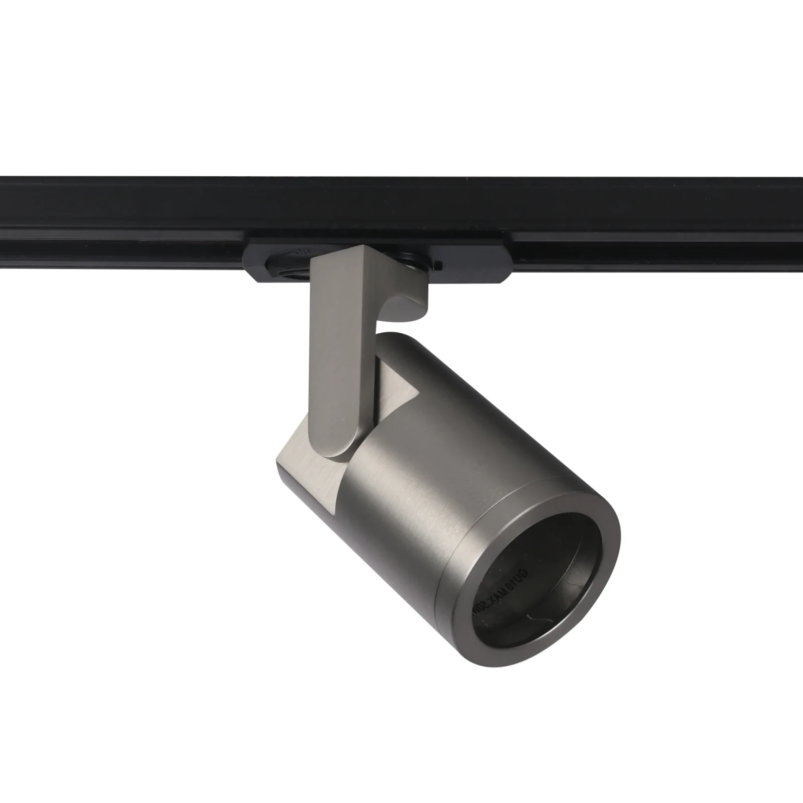 1-Fase LED Railspot, GU10, IP20, Ø60x90 mm, Satijn Nikkel