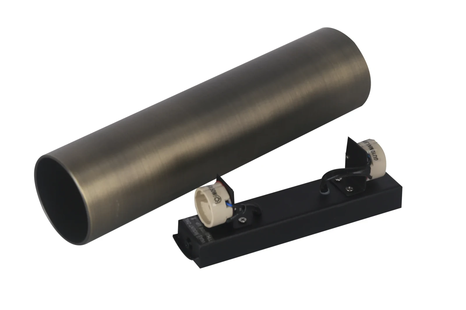 Wandlamp BIGO, GU10, IP20, Ø65x255 mm, Antiek Brons