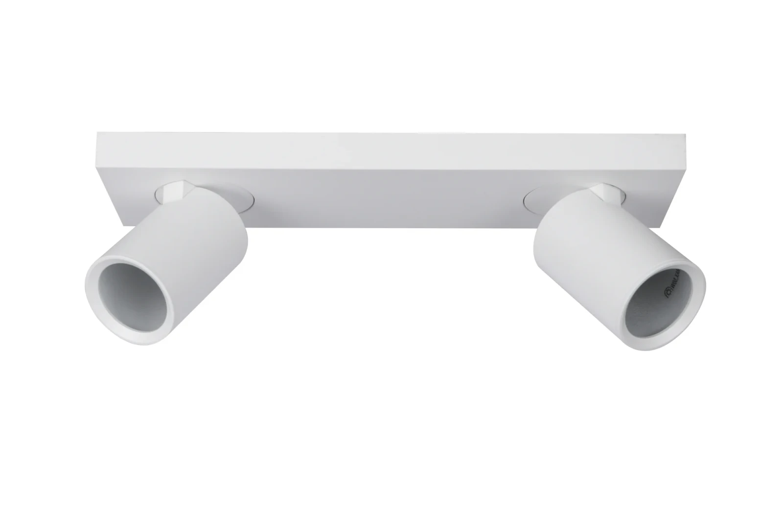 Plafondspot NOVA2 S, Rechthoekig, 2-Lichts, Kantelbaar, GU10, Wit