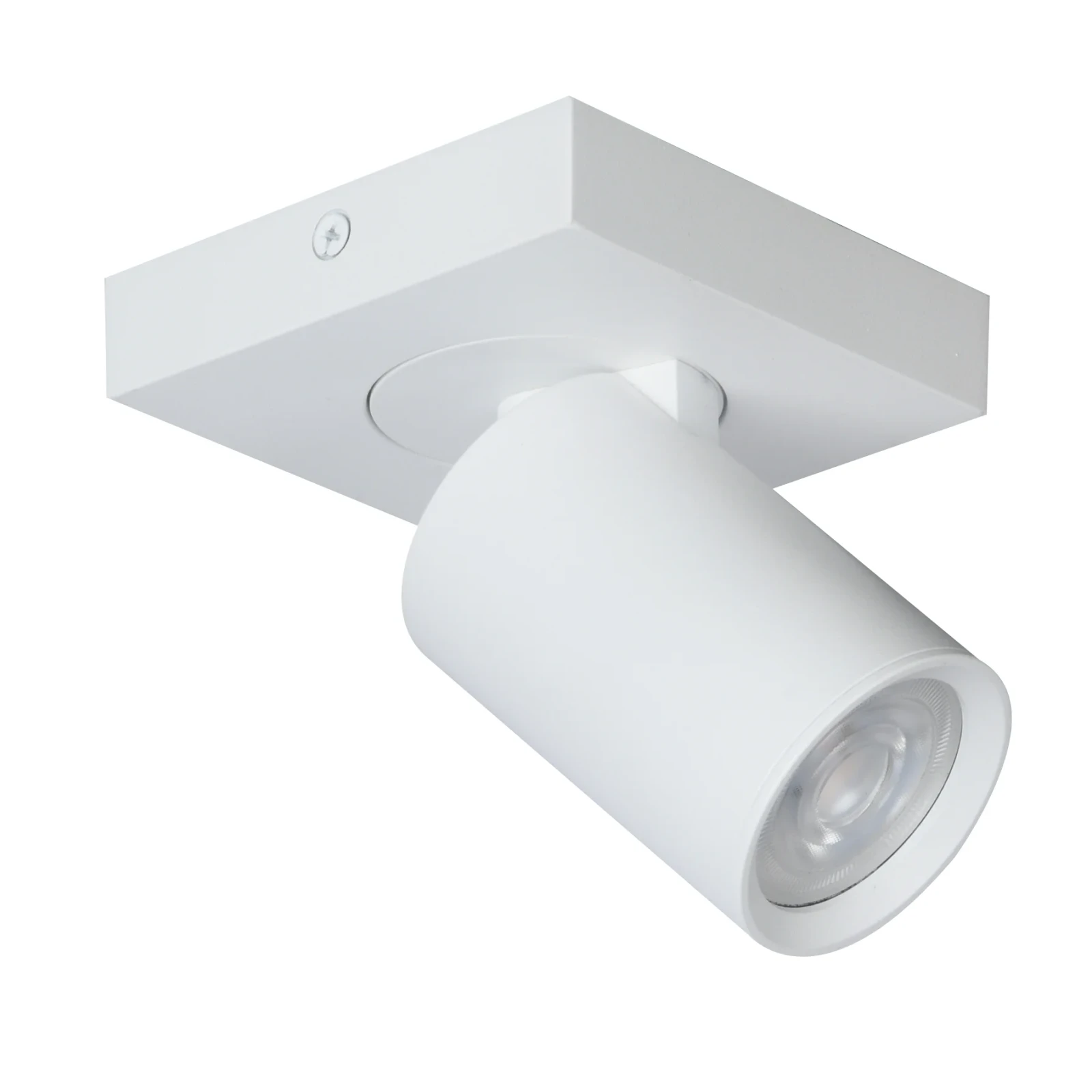 Plafondspot NOVAS, Vierkant, GU10, IP20, Wit