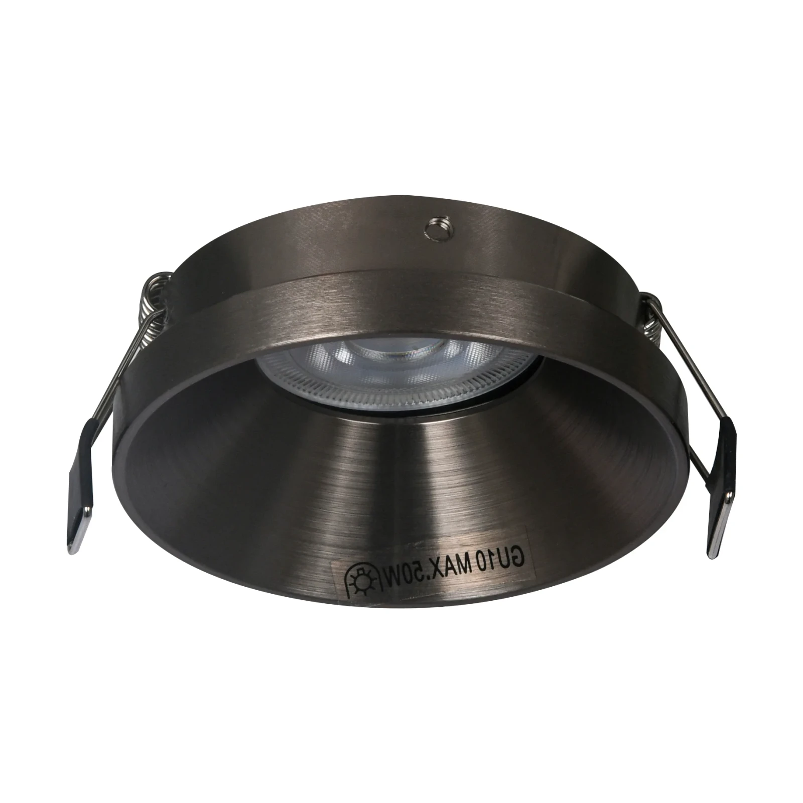 LED GU10 Inbouwspot Armatuur, DAZZLE, Brons, IP20