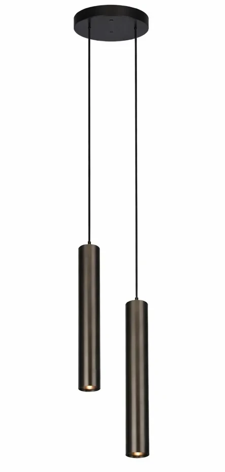 Hanglamp HOLA FIX, Brons, H400 mm, Ø56 mm, IP20
