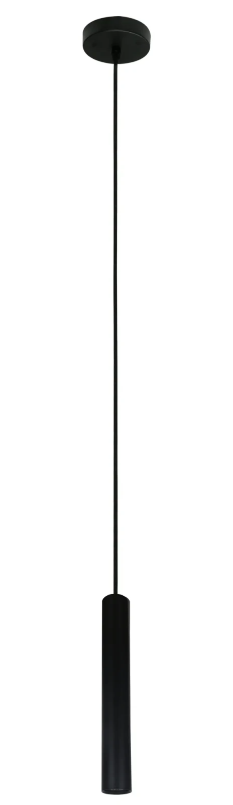 Hanglamp HOLA, Zwart, H1900 mm, Ø100 mm, IP20