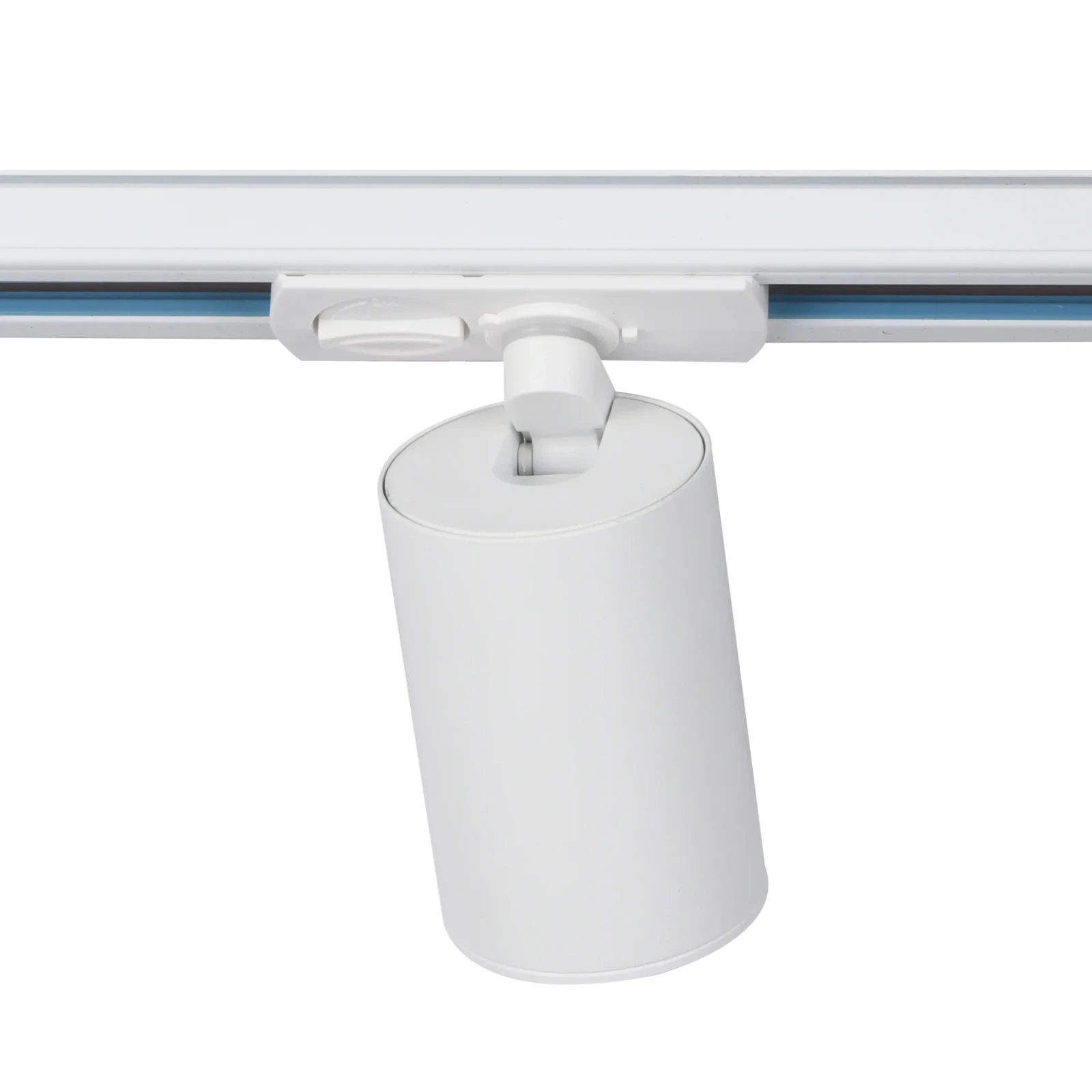 1-Fase LED Railspot NOVA, GU10, IP20, Ø56 x 85 mm, Wit
