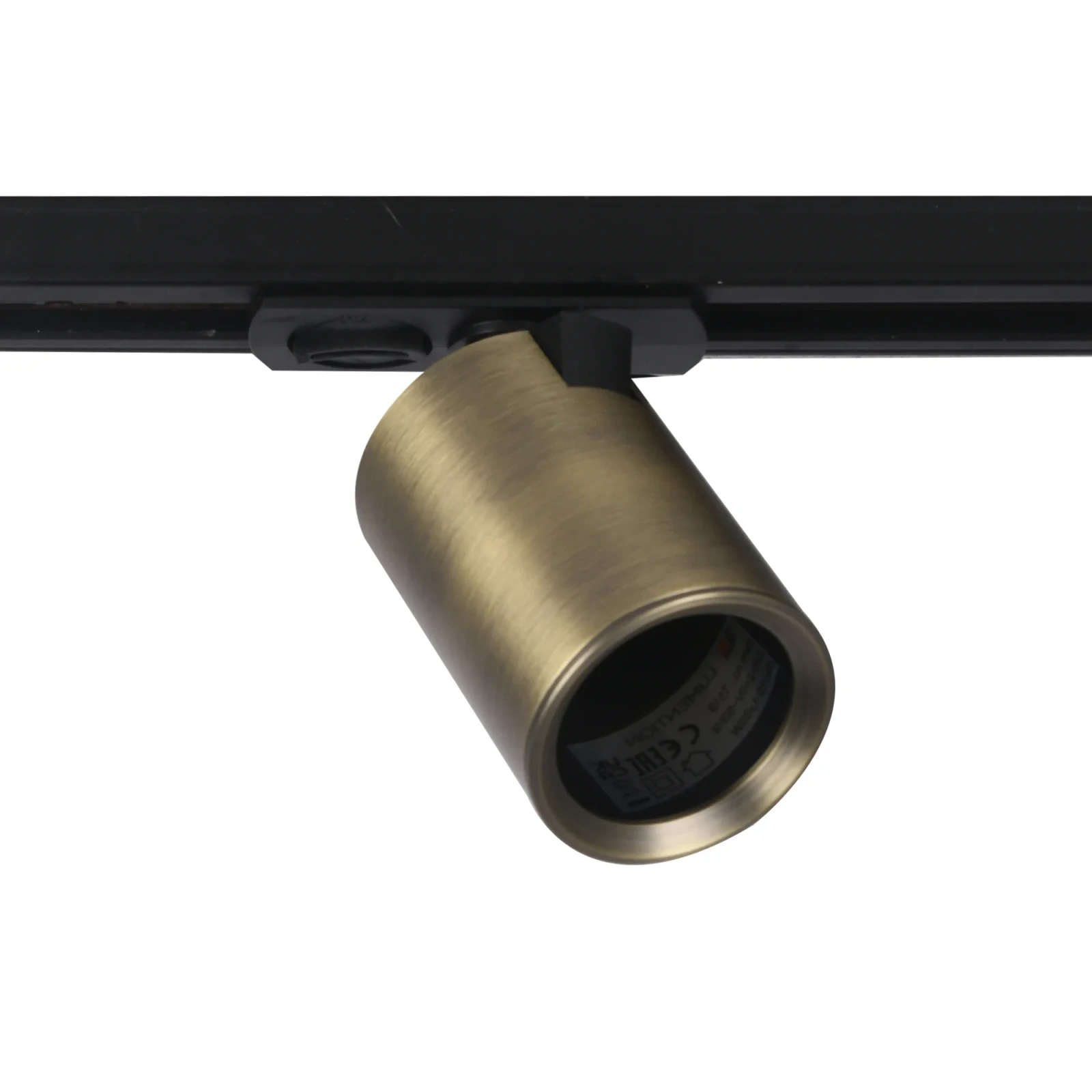 1-Fase LED Railspot NOVA, GU10, IP20, Ø56 x 85 mm, Antiek Brons
