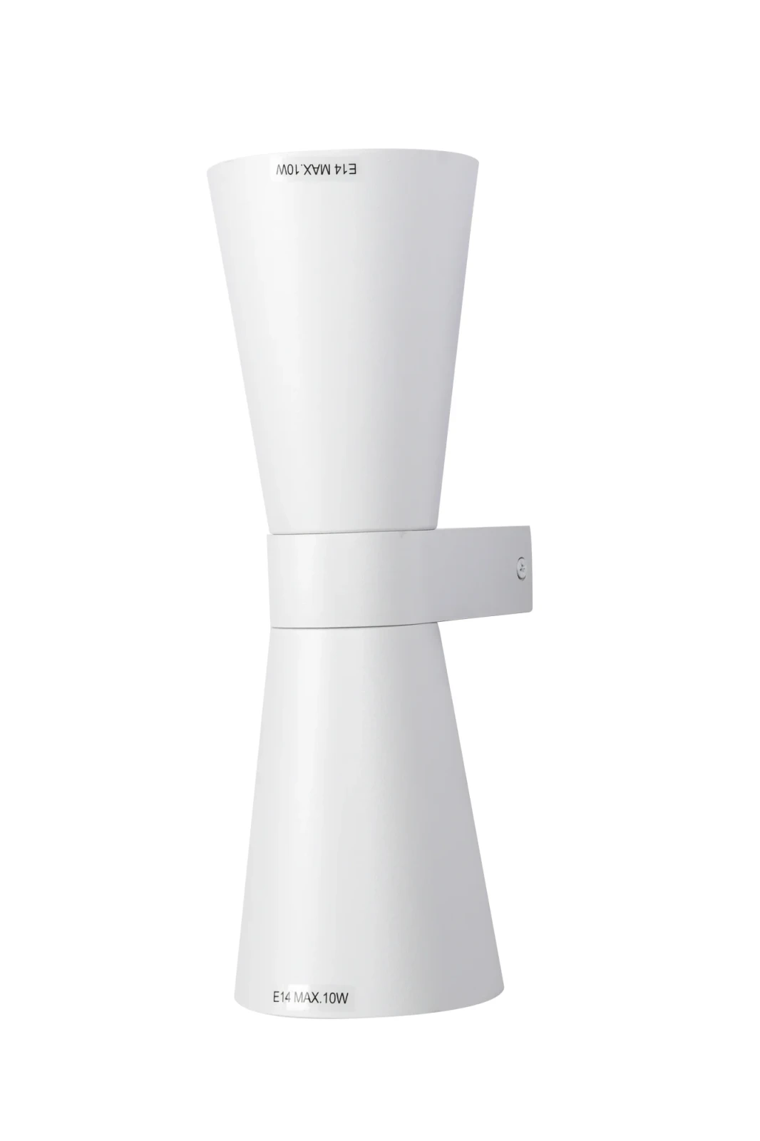 Wandlamp VACE, GU10, IP20, Ø90 x 270 mm, Wit