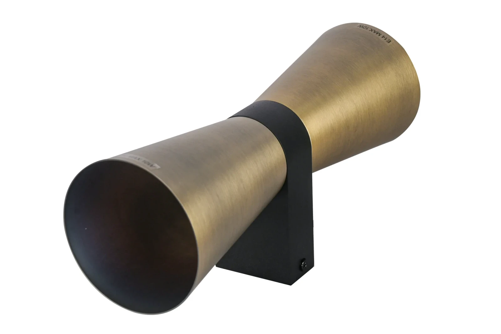 Wandlamp VACE, GU10, IP20, Ø90 x 270 mm, Antiek Brons