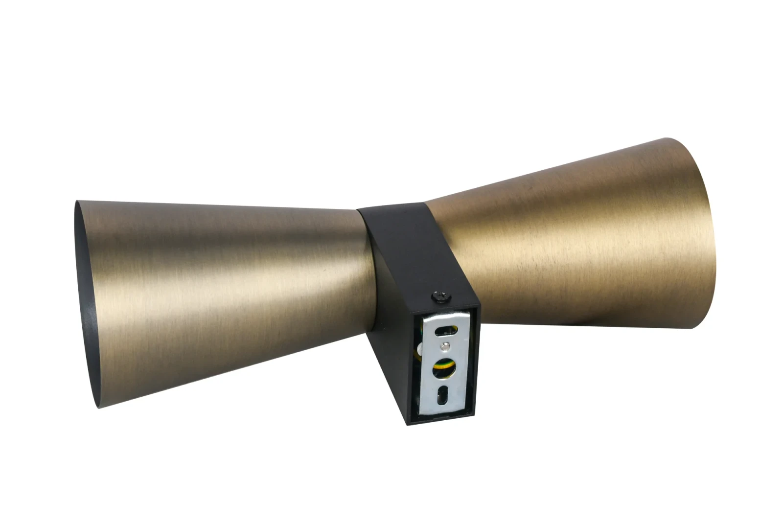 Wandlamp VACE, GU10, IP20, Ø90 x 270 mm, Antiek Brons