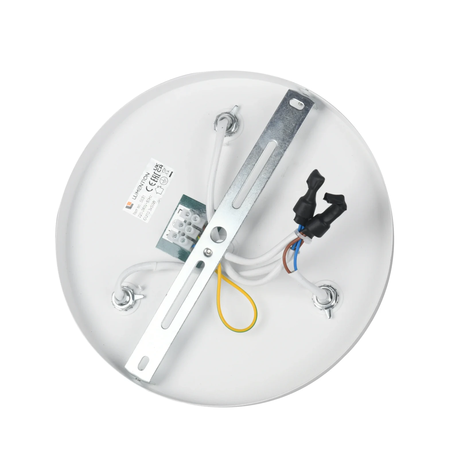 Plafondspot SOLO 3, 3-Lichts, IP20, Wit