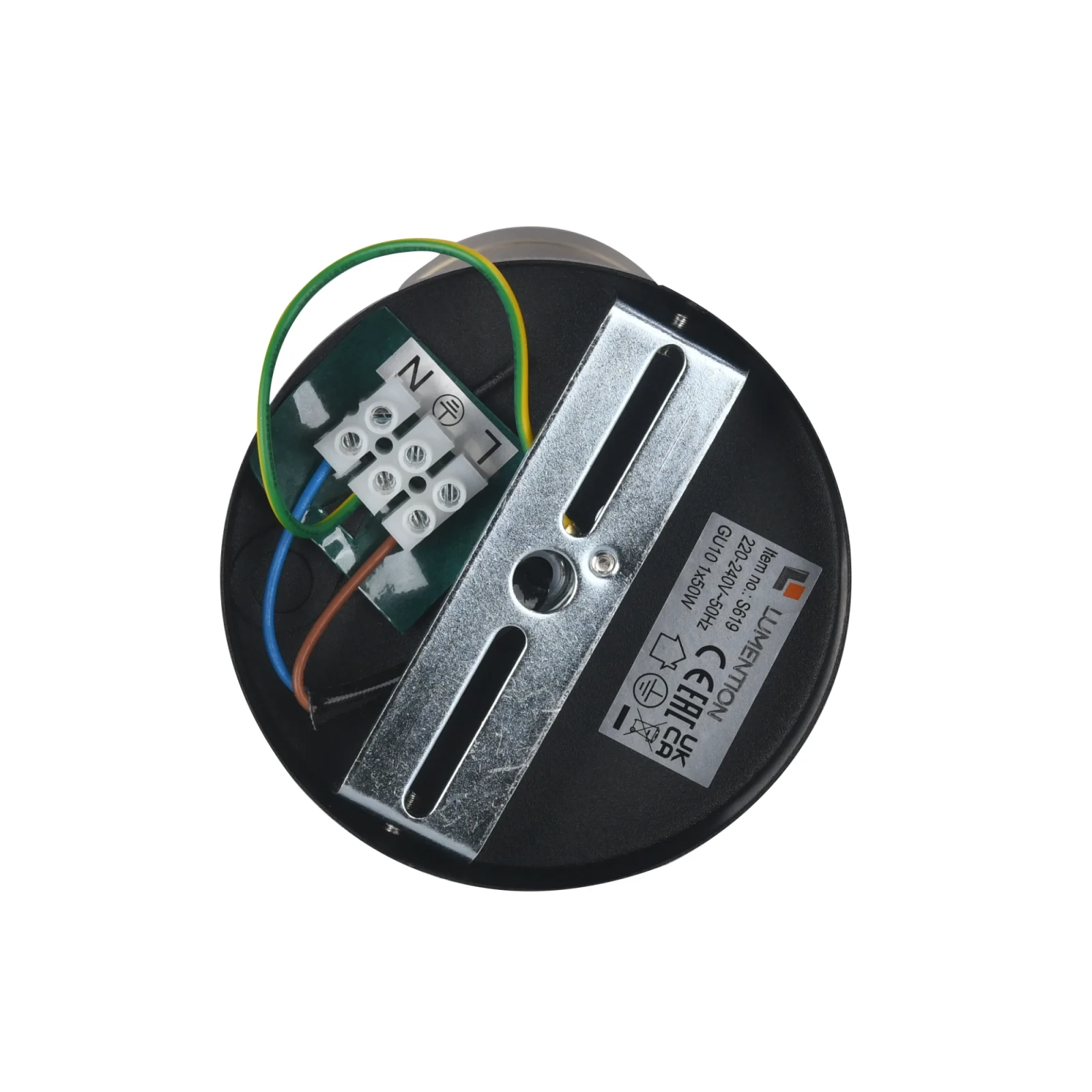 Plafondspot SOLO, Rond, Kantelbaar, GU10, IP20, Antiek Brons