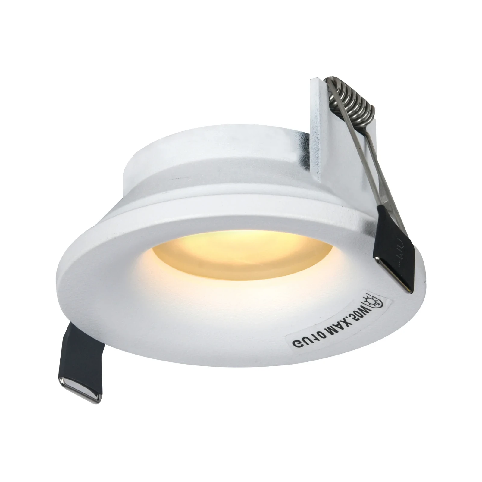 LED GU10 Inbouwspot Armatuur, DAZZLE IP, Wit, IP44