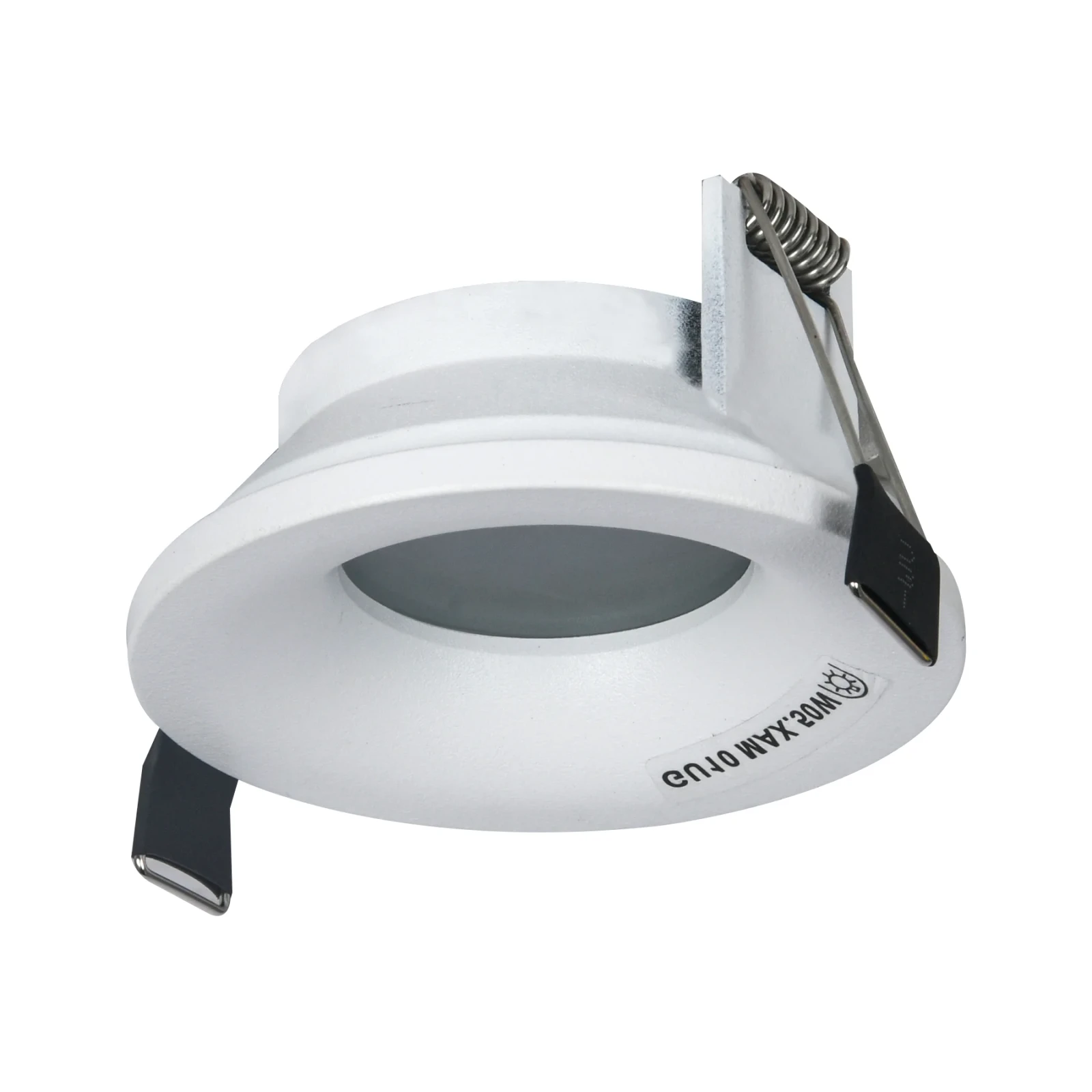 LED GU10 Inbouwspot Armatuur, DAZZLE IP, Wit, IP44