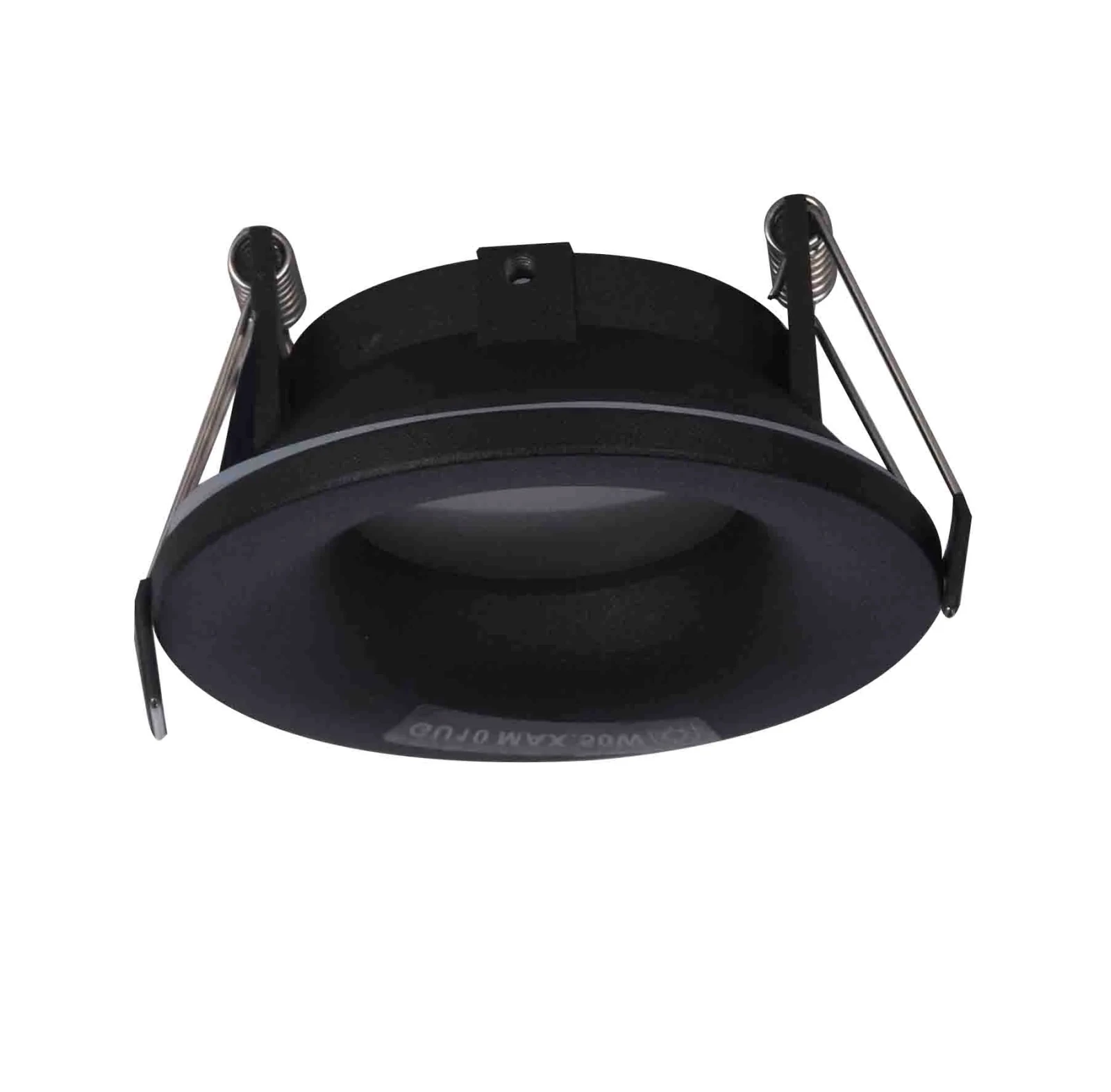 LED GU10 Inbouwspot Armatuur, DAZZLE IP, Zwart, IP44