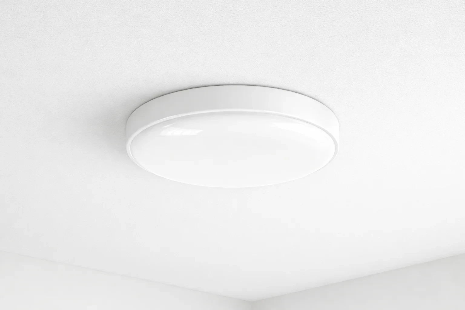 LED Plafondlamp, 14W, 1200 lumen, Ø19 cm, CCT 3000K-4000K-6500K, IP54, Wit