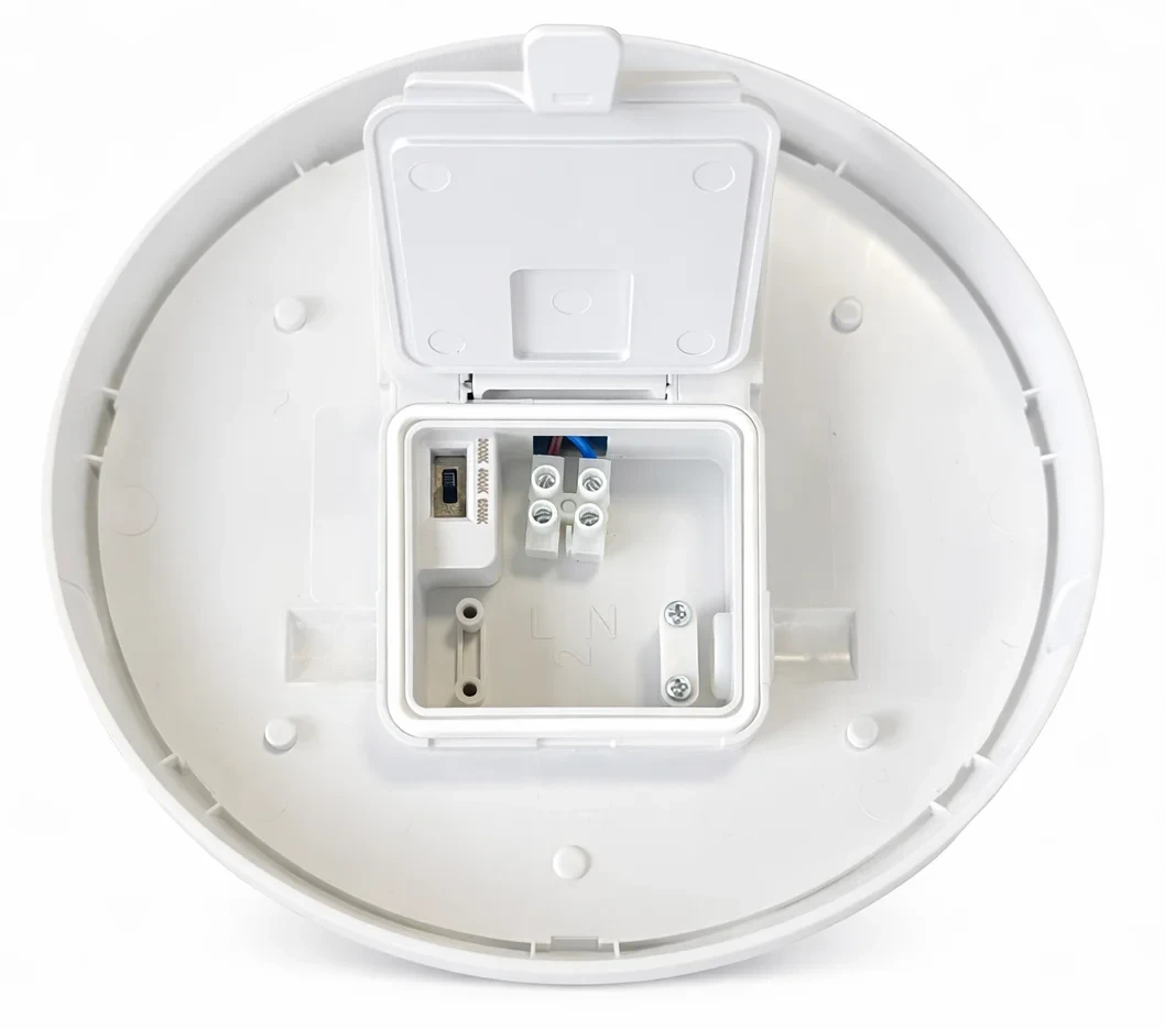 LED Plafondlamp, 14W, 1200 lumen, Ø19 cm, CCT 3000K-4000K-6500K, IP54, Wit
