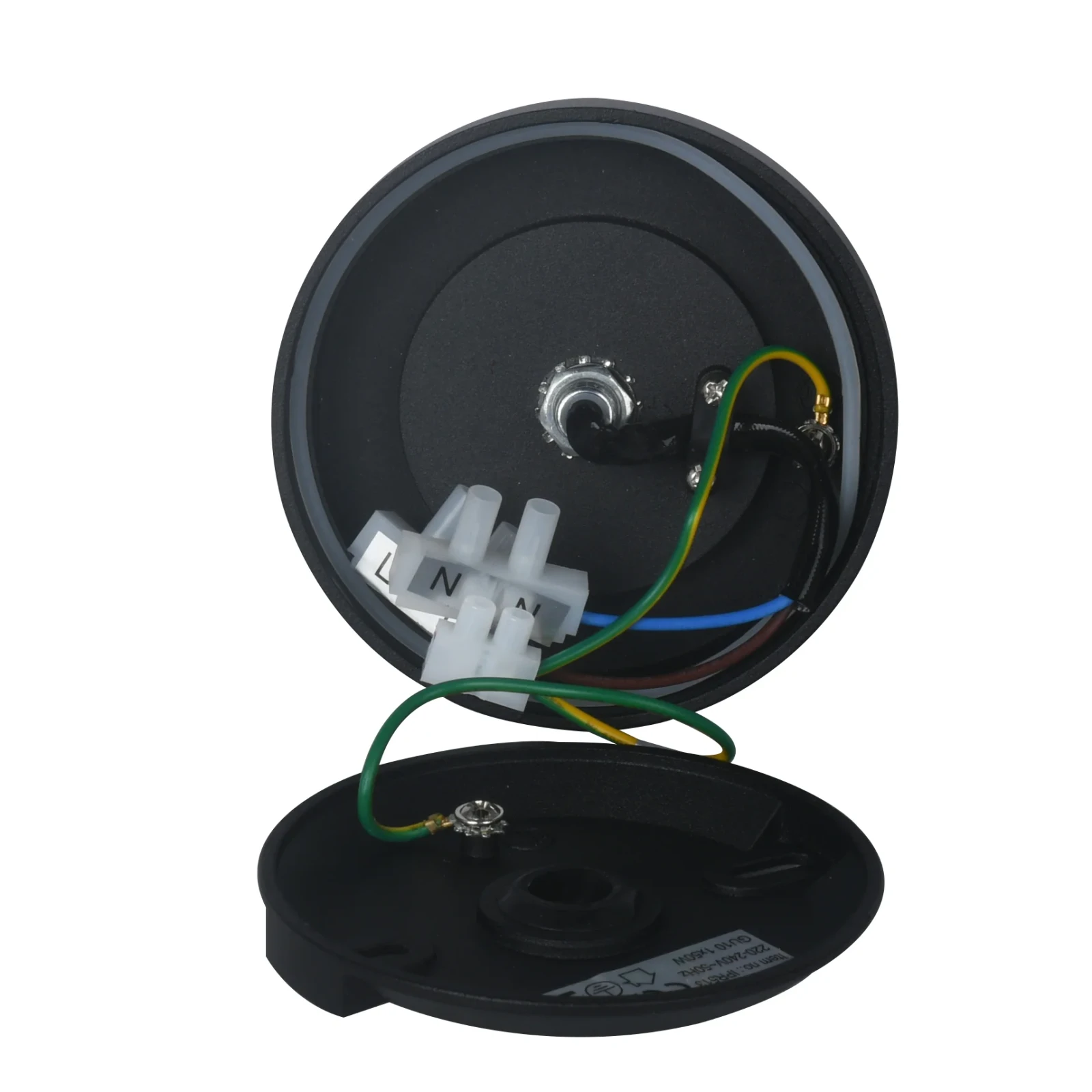 Opbouwspot NOVA IP, GU10, IP44, Zwart