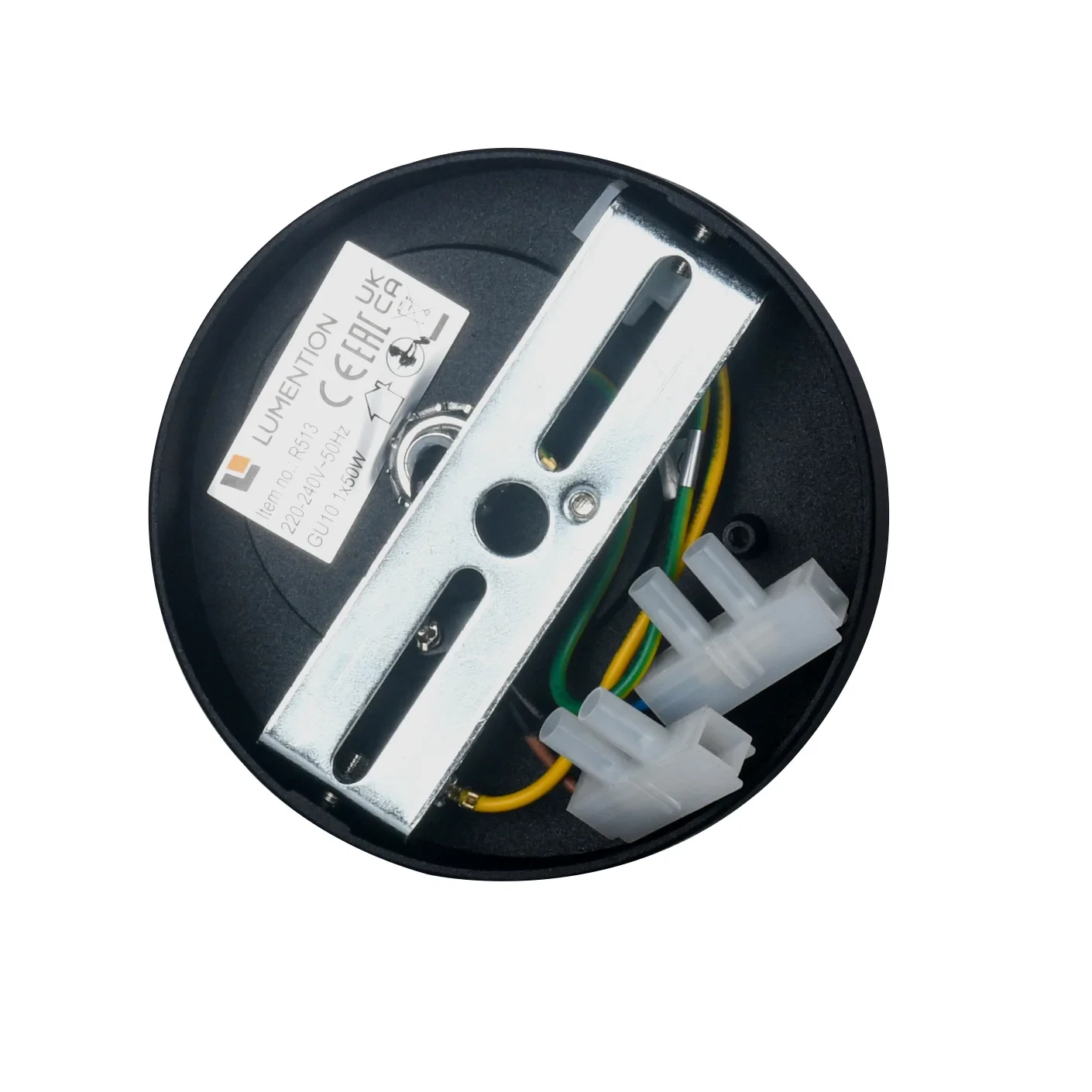 Opbouwspot NOVA R, GU10, Zwart