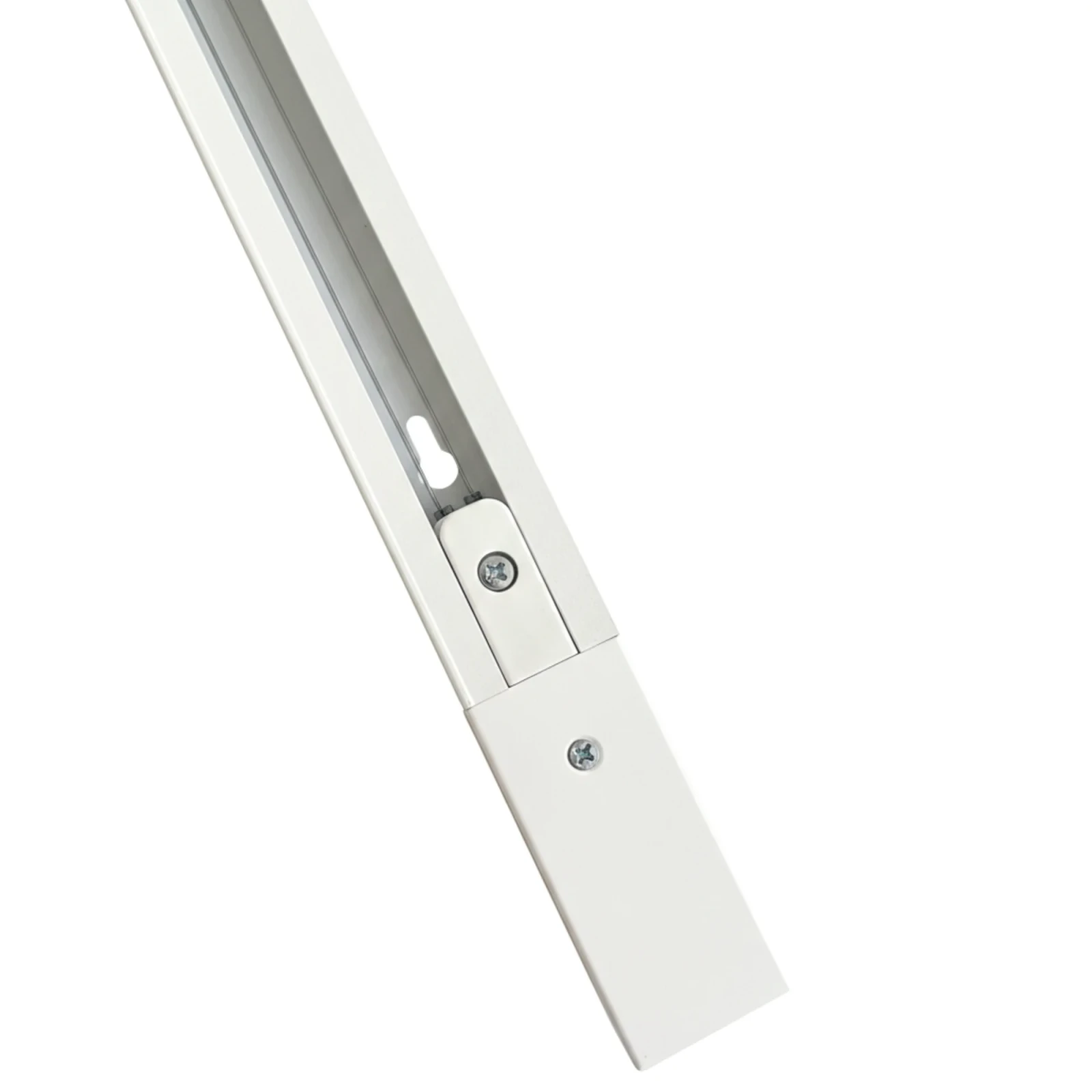 1-fase spanningsrail, 3000mm, Wit