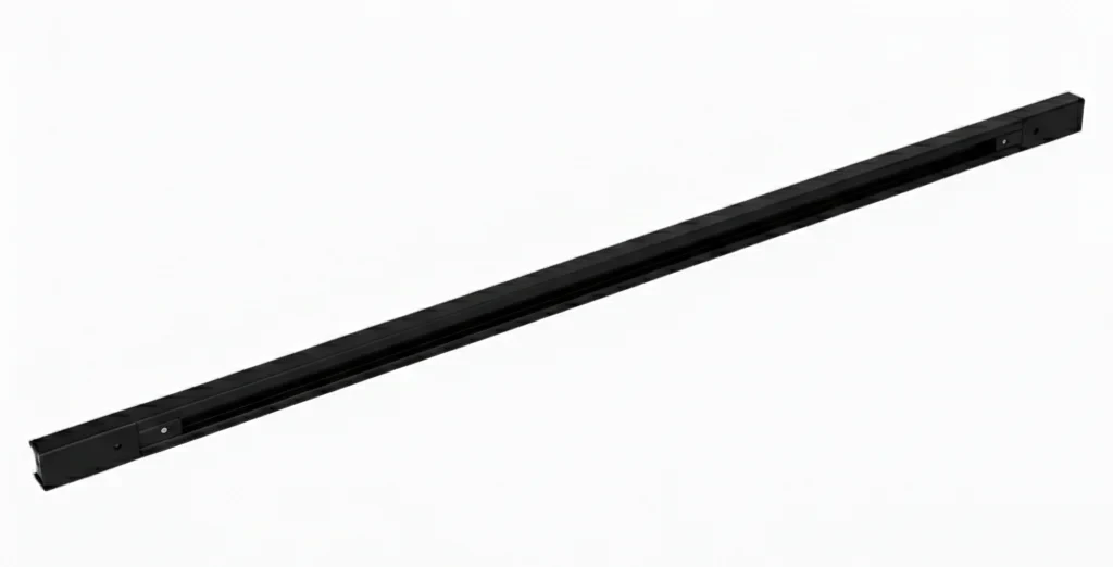 1-fase spanningsrail, 1500mm, Zwart