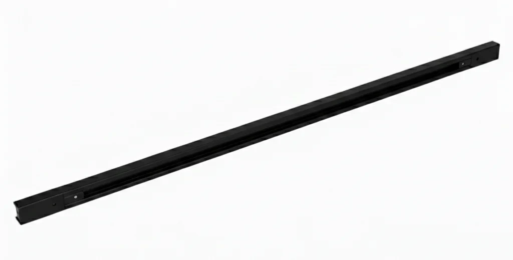 1-fase spanningsrail, 3000mm, Zwart