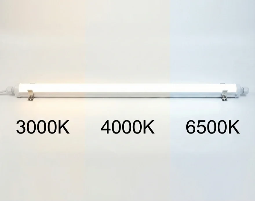 LED Armatuur, 36W, 120 cm, CCT, IP65, Koppelbaar