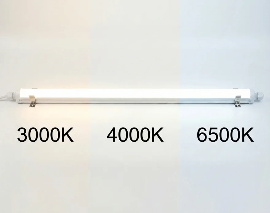 LED Armatuur, 48W, 150 cm, CCT, IP65, Koppelbaar