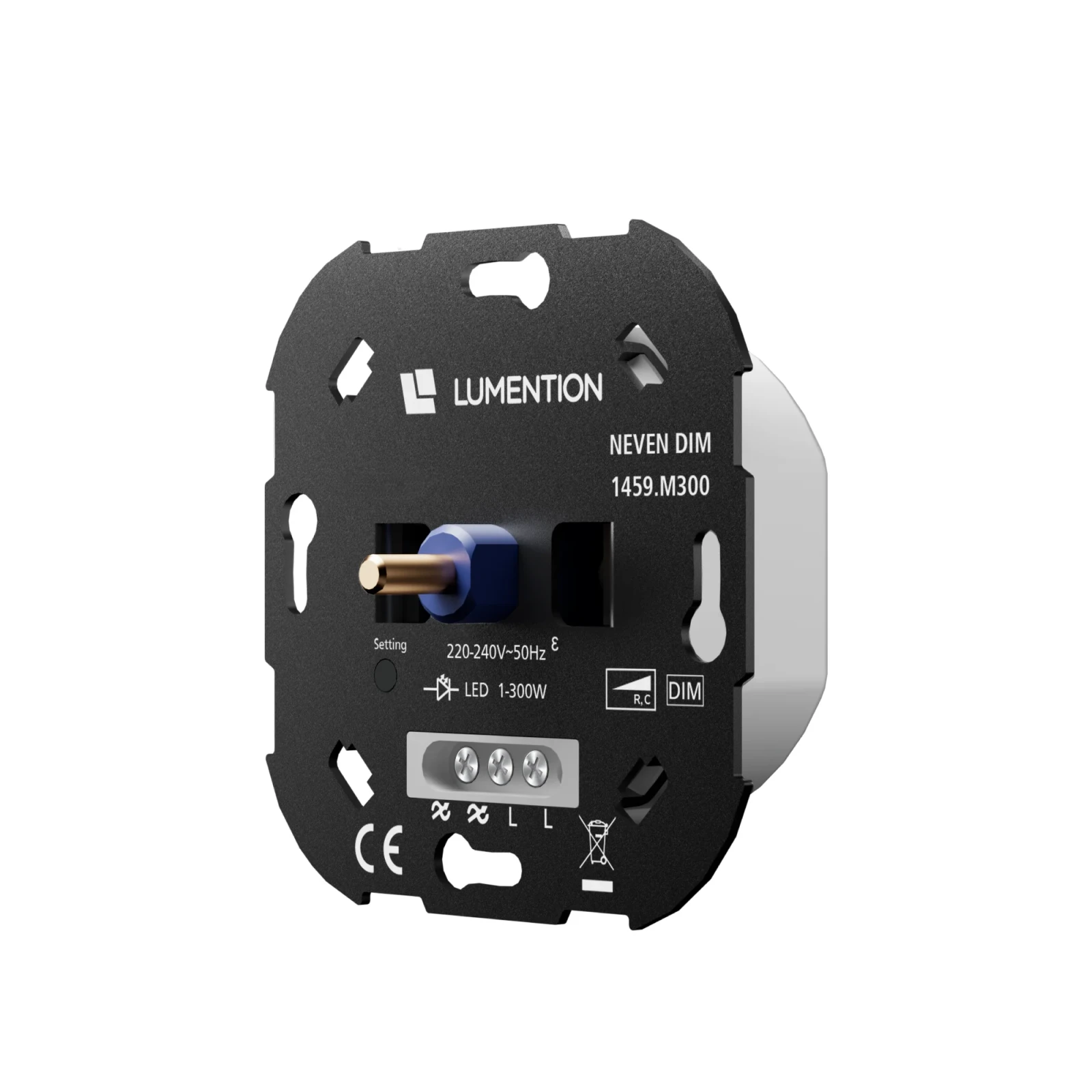 LED Nevendimmer, 1–300W, 220–240V, Fase Afsnijding