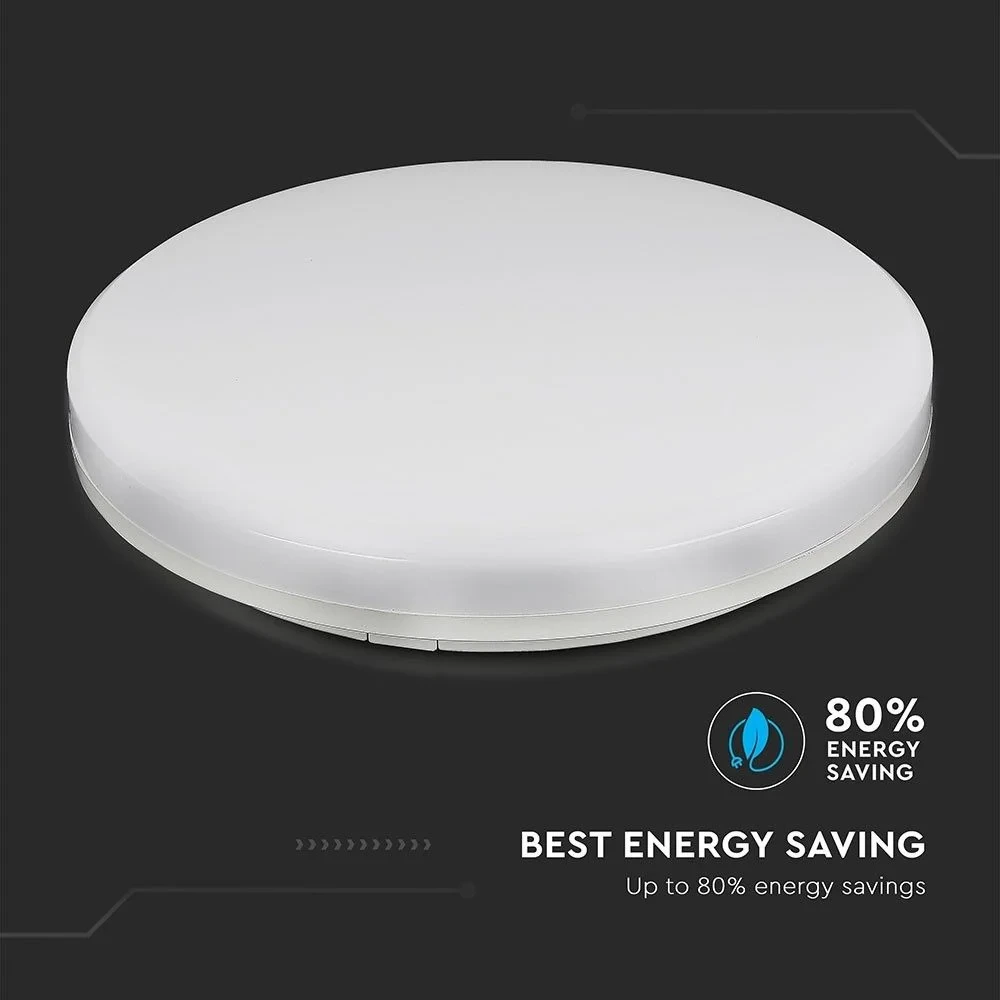 LED Plafondlamp, 3000K, Rond