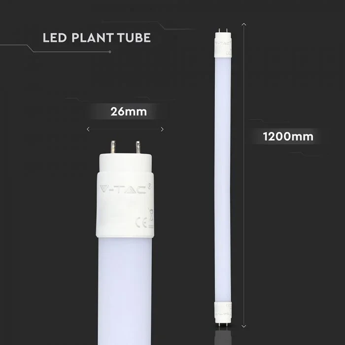 LED TL Buis, 18W, T8, Planten Groei, 120cm