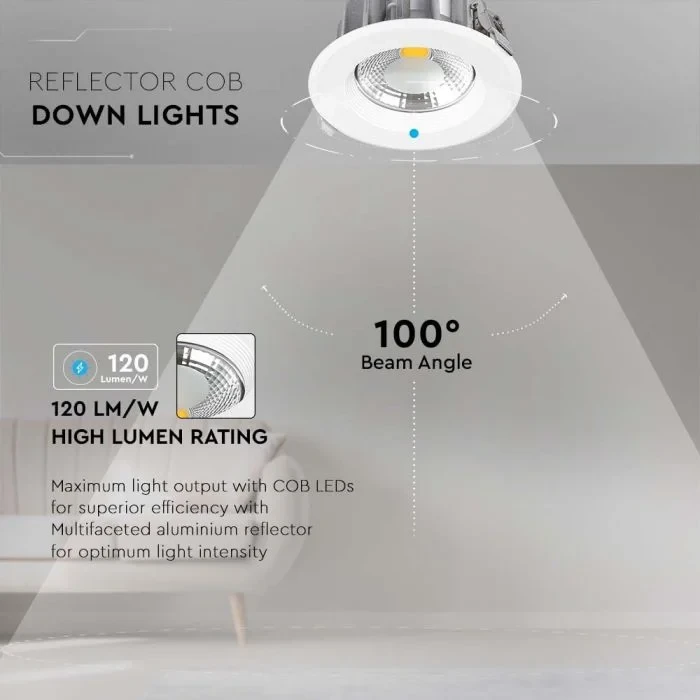 LED Downlight, 30W, 4500K, Rond