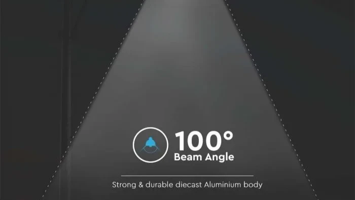 LED Straatlamp, Fotocel Sensor, 30W, Samsung Chip, Adapter, 4000K