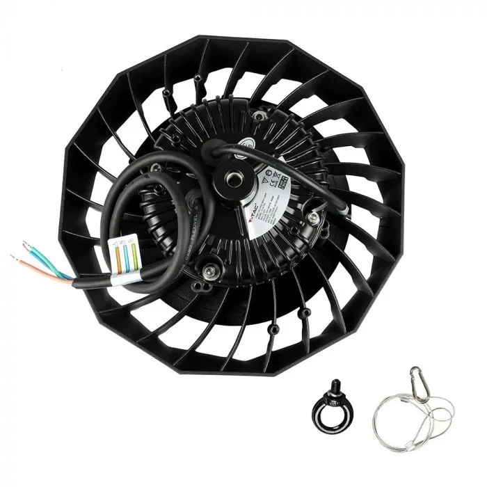 LED High Bay, 100W, Samsung Driver, 4000K, Zwarte Behuizing