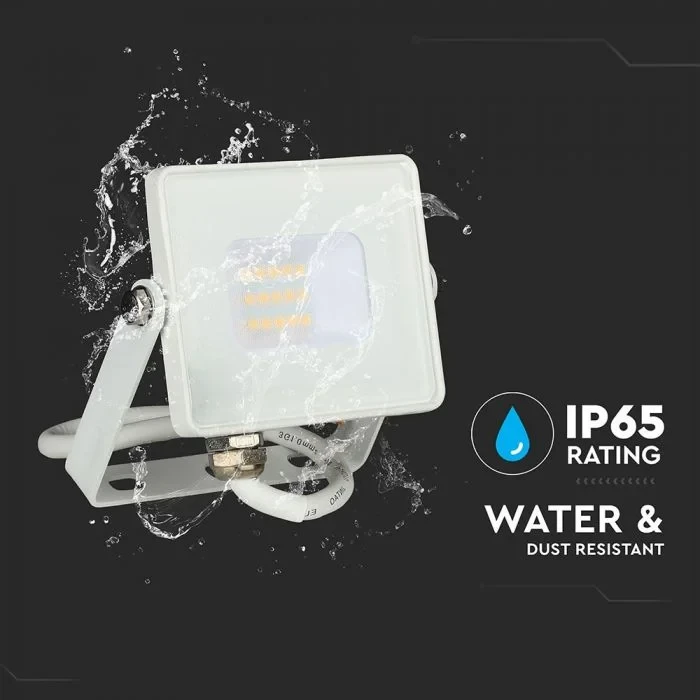 LED Breedstraler, SMD, 10W, Samsung Chip, 3000K, Wit