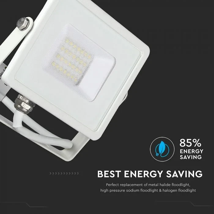 LED Breedstraler, SMD, 20W, Samsung Chip, 6400K, Wit