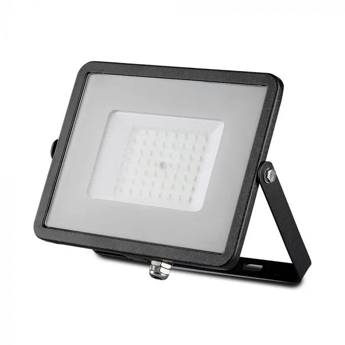 LED Breedstraler, 50W, 3000K Warm Wit, 4000lm, IP65, Zwart