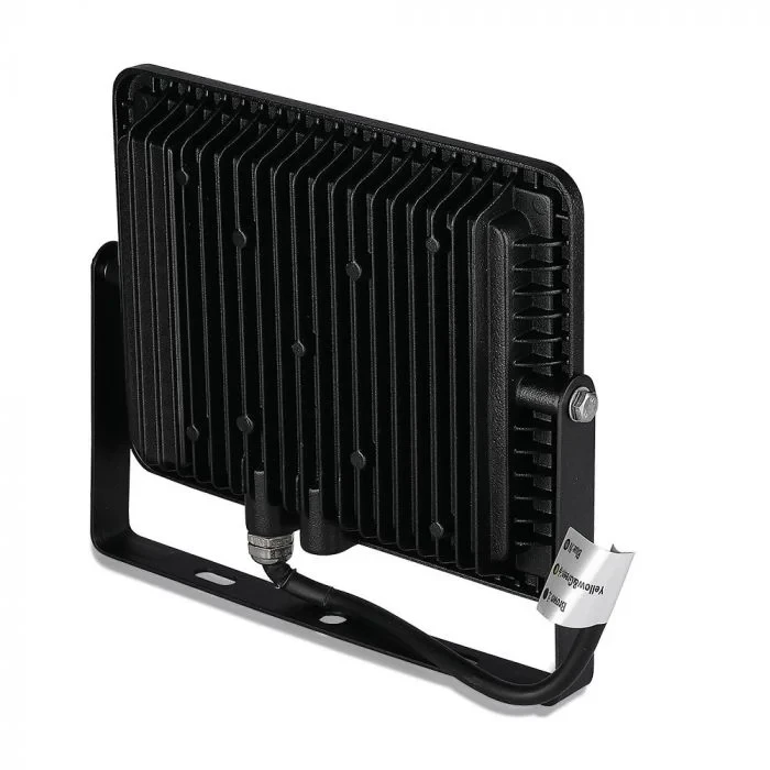 LED Breedstraler, 50W, 3000K Warm Wit, 4000lm, IP65, Zwart