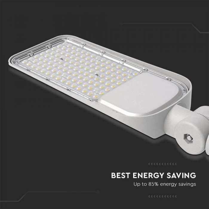LED Straatlamp met Fotocelsensor, 100W, Samsung LED Chip, Adapter, 6500K