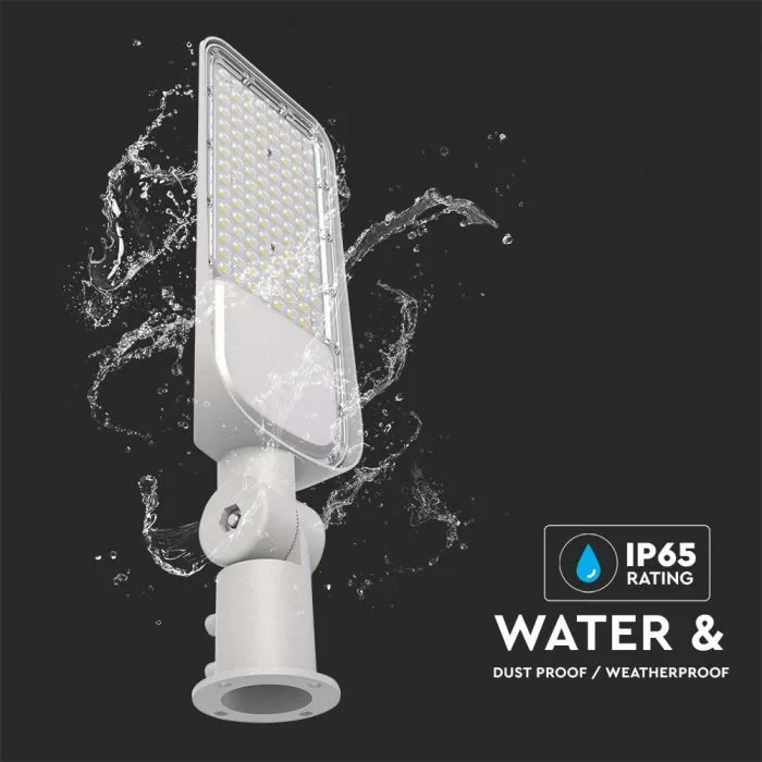 LED Straatlamp met Fotocelsensor, 100W, Samsung LED Chip, Adapter, 6500K